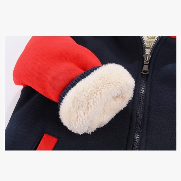 Boys Girls Sherpa Fleece Lined Jacket XXL - Picture 3 of 7